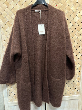 Mohairneuletakki Sade