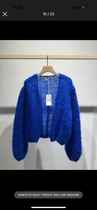 Mohairneuletakki Sophie