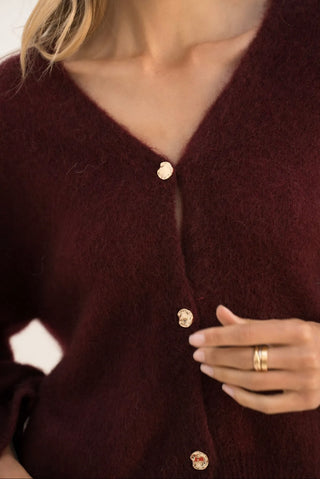 Mohairneulejakku Mirella