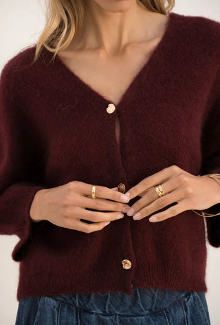 Mohairneulejakku Mirella