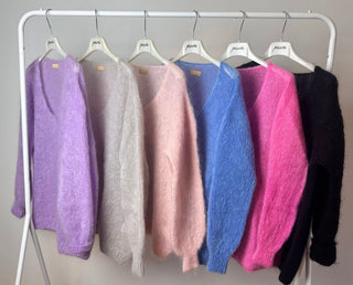 Mohairneulepusero MOLLY