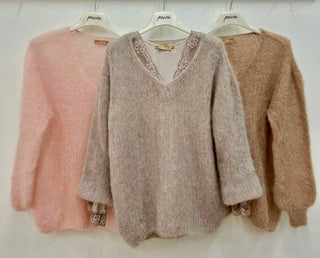 Mohairneulepusero MOLLY