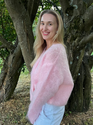 Mohairneuletakki Sophie