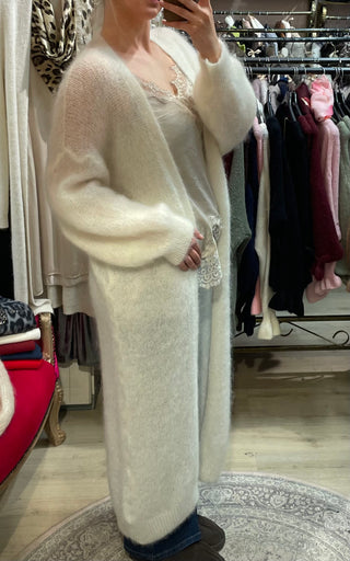 Mohairneuletakki ( maxi) Charlotté