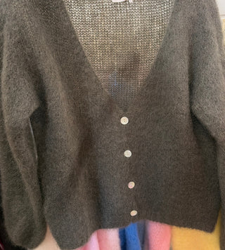 Kidmohair Neuletakki Alyssa