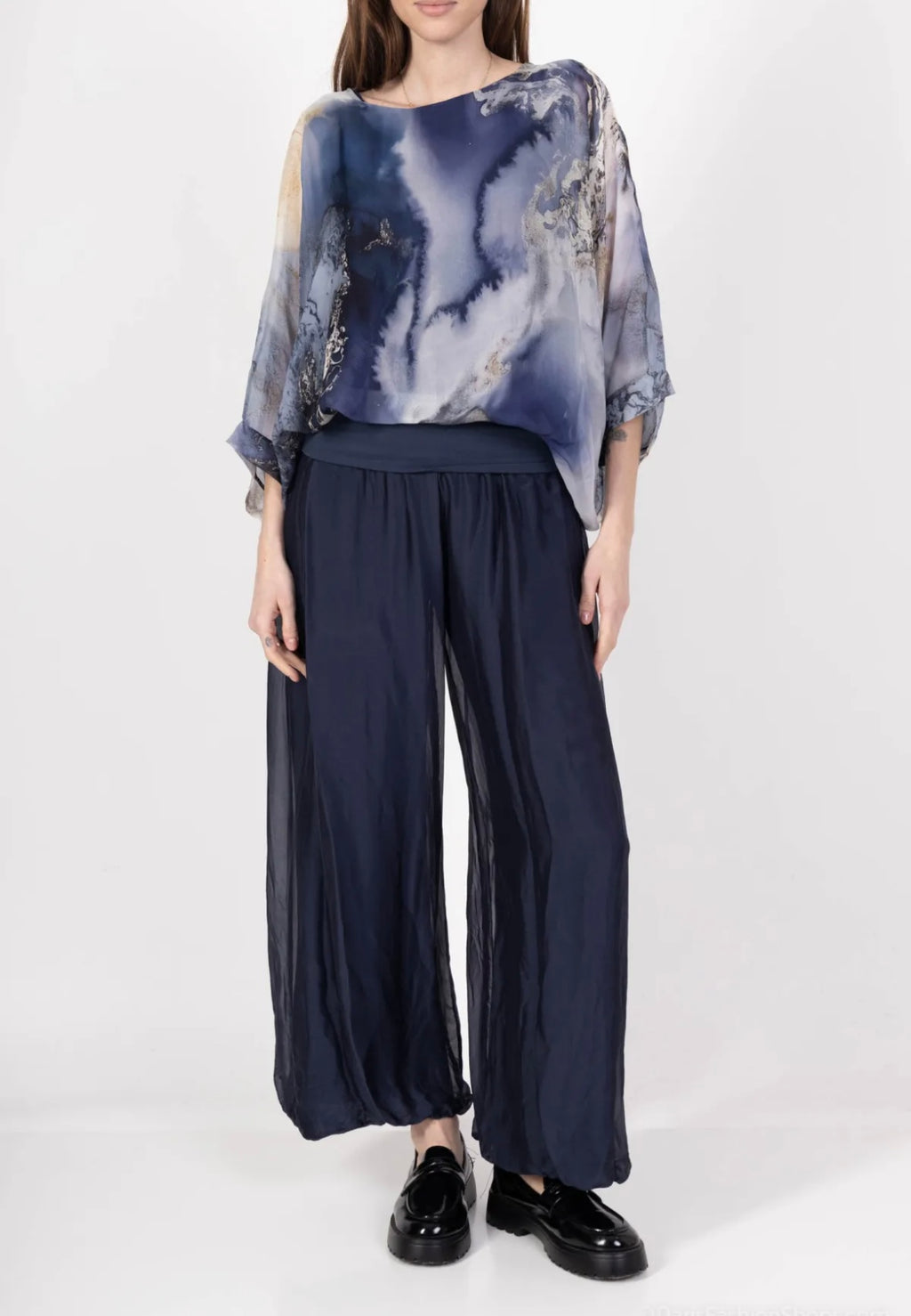 Turkit SILKKIVISKOOSIHOUSUT Linda – Urban Design Boutique Oy