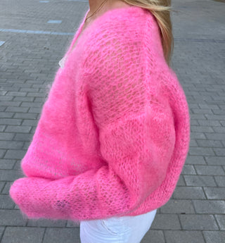 Mohairneuletakki Sophie