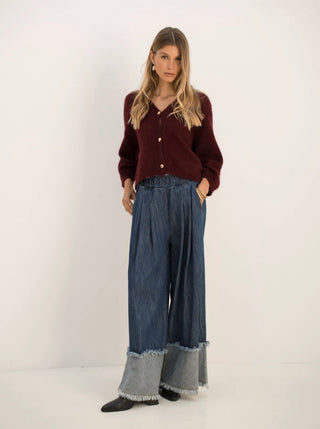 Mohairneulejakku Mirella