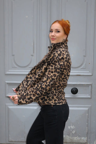 Villakangas biker takki leopard