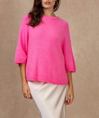 Kidmohair neule Coral