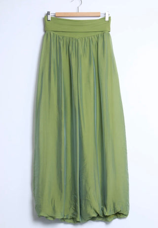 Silkkiviskoosi -housut Linda