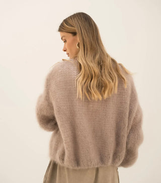 Mohairneuletakki Sophie