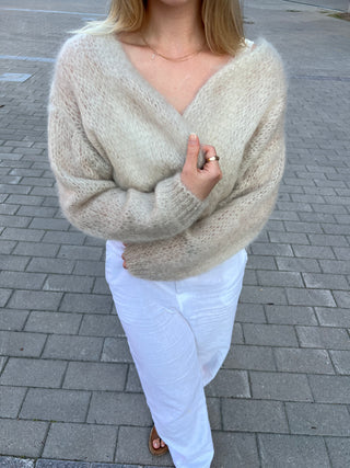 Mohairneuletakki Sophie
