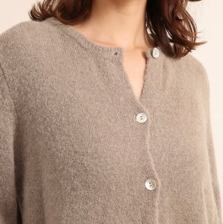 Alpakka neuletakki Tessa