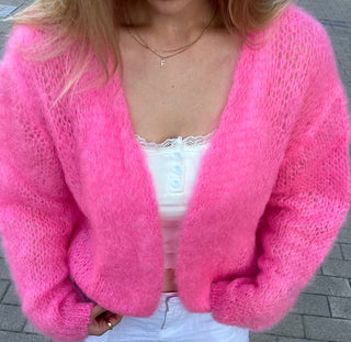Mohairneuletakki Sophie