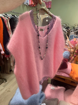 Mohairneuleliivi Rosie
