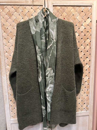 Mohairneuletakki Sade