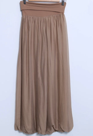 Silkkiviskoosi -housut Linda