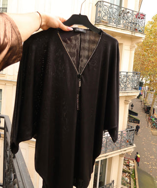 Juhlapaita diamond zipper