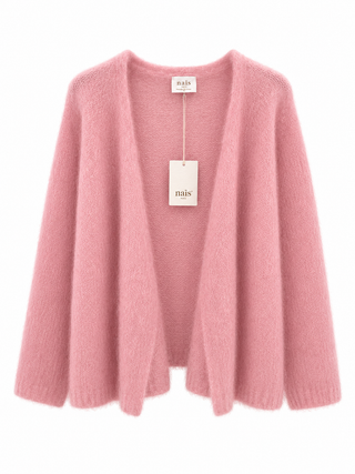 Kid mohair -neuletakki Adele