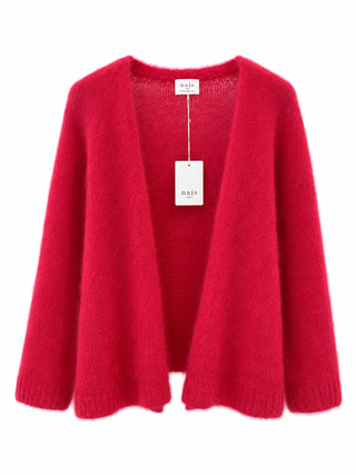 Kid mohair -neuletakki Adele