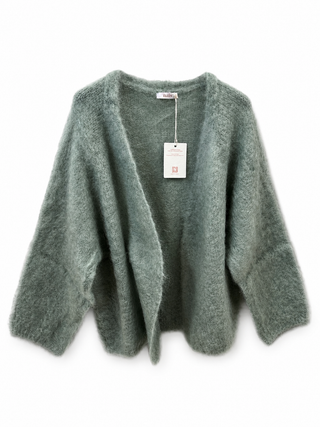 Kid mohair -neuletakki Adele