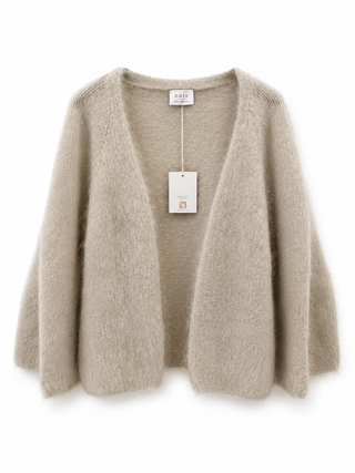 Kid mohair -neuletakki Adele