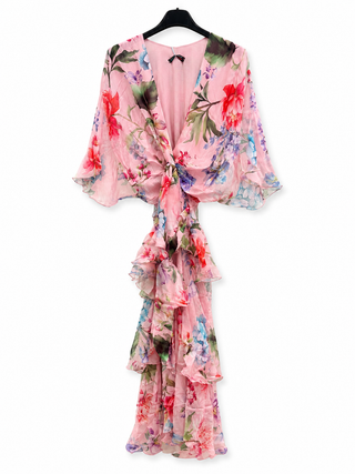 Silkkiviskoosimekko Odessa