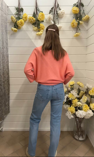 Farkut Cream Amalie, SHAPE FIT suora lahje