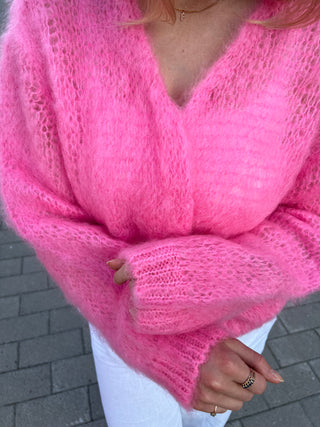 Mohairneuletakki Sophie