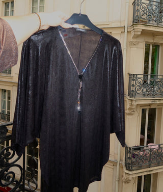 Juhlapaita diamond zipper