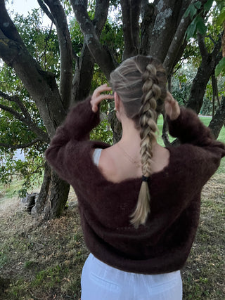 Mohairneuletakki Sophie