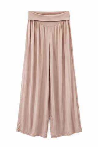 Silkkiviskoosi -housut Eden (pitkä lahje)