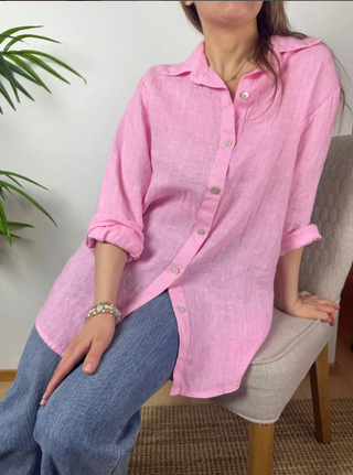 Pellavapaitapusero Jess