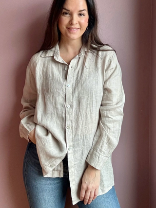 Pellavapaitapusero Jess