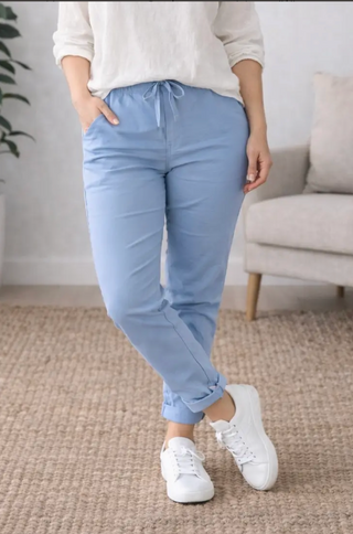 Stretch-housut basic